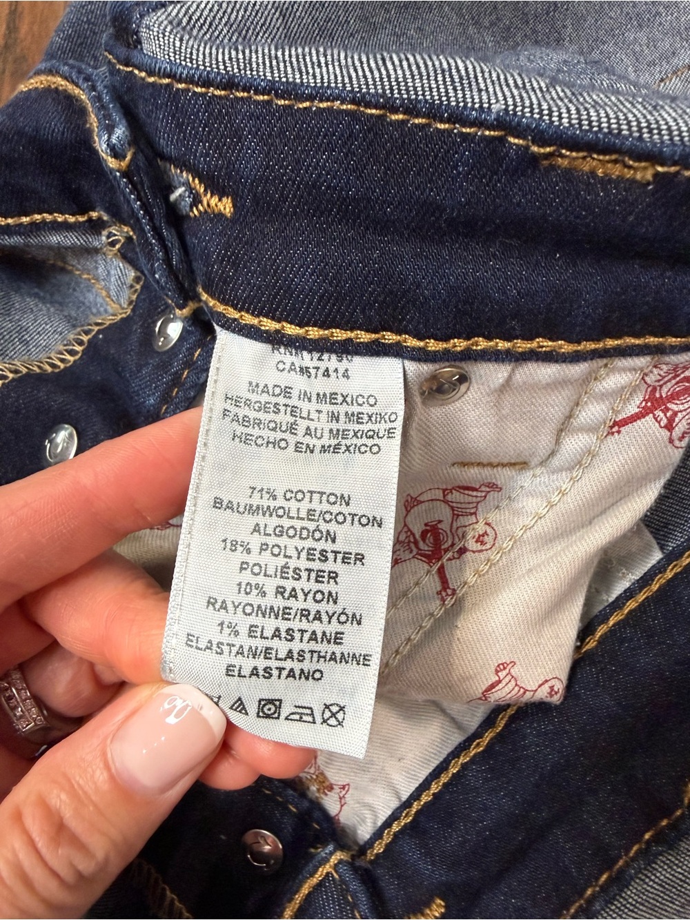 True Religion Skinny Leg Medium Wash Denim Overalls Jumpsuit Size Large - Picture 16 of 16
